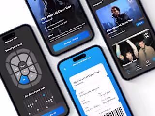 🎵 Concert-booking app