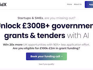 BidX.ai – AI-Powered Grant Application System