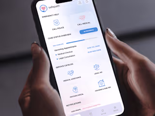 Domestic violence support - Mobile app & CRM 