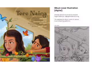 Illustrations & Visuals for Album Songs on Behance