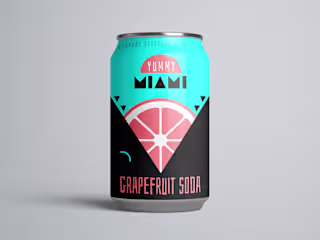 Soda beverage can design