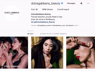 Dolce&Gabbana Instagram profiles (ENG)