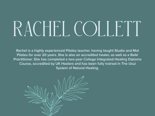 Rachel Collett: Webflow Website