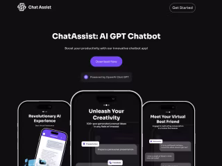 ChatAssist Landing Page