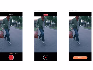 Clickable Mobile App Prototypes for Non-Profit Organization
