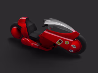 3D | Akira bike