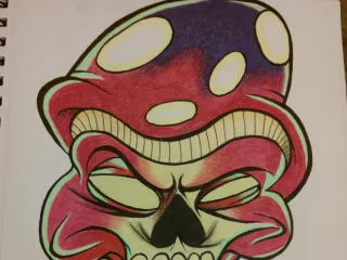 Mushroom Skull