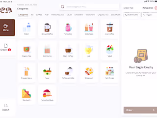 UB Coffee –  Ordering App for Seamless Staff Experience