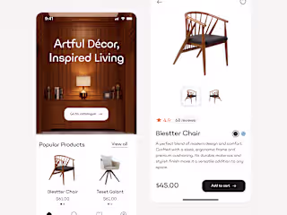 Furniture e-commerce app