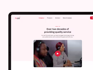 Communicating brand products offering through UX copy.