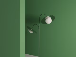 Chaplin Floor Lamp - Renders