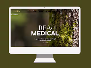 Custom Website for Medical Center