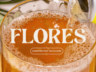 🌱 Flores: CBD Rebrand & Packaging Design