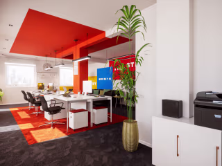 Office Interior for DUM Event