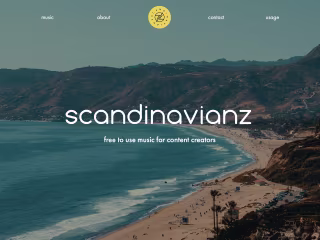 Brand & Web Design for DJ and Producent Duo Scandinavianz