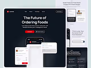 High-Tech Landing Page Development