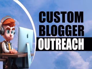 I will do best blogger outreach white hat SEO backlinks
