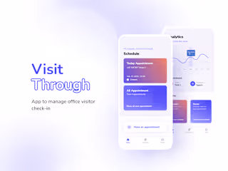 Visit Through - App to manage office visitors in the covid19 era