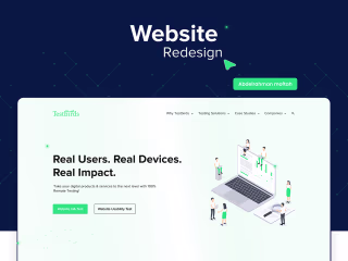 Test Birds Website Redesign