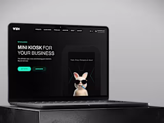 WYN Wending // Landing Page for Kiosk
