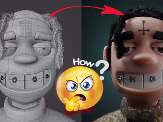 Stylized Character In Blender 3D