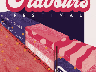 Flavours- Illustrated Poster Design :: Behance