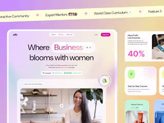 eCom Babes Website redesign