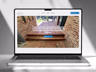 Aspects Plus - Framer Website and Logo