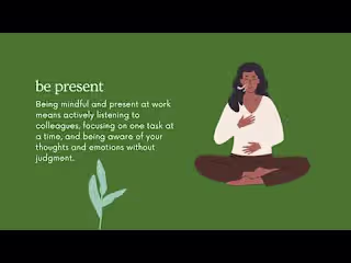 Mindfulness in the Workplace Video