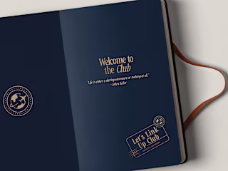 Let's Link Up Club - Brand Identity -Travel & Adventure