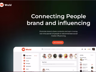 Wield Landing page