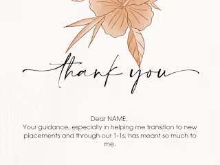 Custom Thank You Cards, Wallpapers, and Special Designs