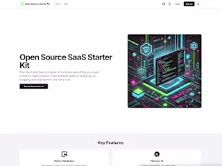 Open Source Starter Kit Built Using Next.js and Neon.tech