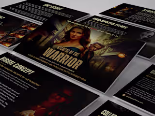 Secrets of the Warrior film pitch deck