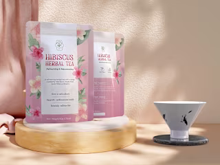Packaging Design for Hibiscus Herbal Tea
