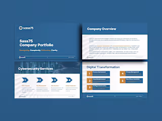 Portfolio Presentation Design Development for Sasse75