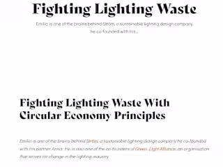 Interviews/Storytelling for Sustainability Blogs