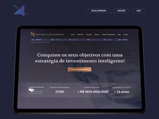 Financial Website on Behance