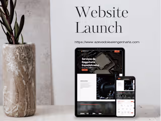 Wix Website Design for Mechanical Engineering Company