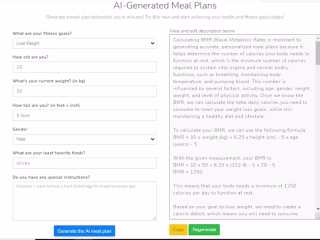 AI Meal Planner