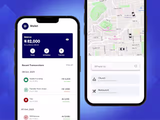 A Ride hailing Mobile App