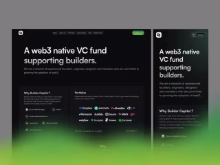 Builder Capital Website  (Framer Template)