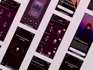 Mobile App Design for a Health and Wellness Startup