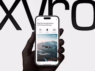 Mobile & Web UX/UI Design — XYRO AI-Powered Drones