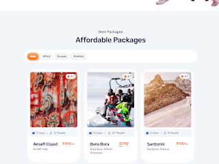 Travel Agency Landing Page