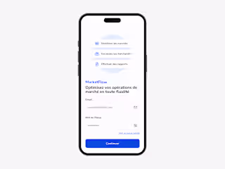 Market Flow : A simple app to track and organize market.