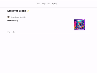Blog Web-application using Flask