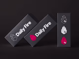 Branding / Graphic Design / UI for Daily Fire