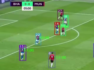 Soccer Player Identification in Live Streams