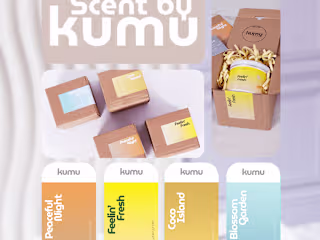 Brand Identity for ScentbyKumu | Scented Candle Business